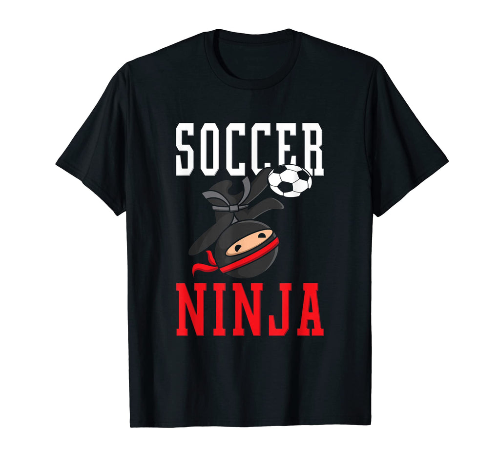 Soccer Ninja Illustration Soccer Player T-Shirt - Fun Novelty Design Unisex - T-Shirt, Sweatshirt, Hoodie