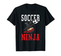 Soccer Ninja Illustration Soccer Player T-Shirt - Fun Novelty Design Unisex - T-Shirt, Sweatshirt, Hoodie