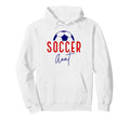 Soccer Aunt Soccer Ball Auntie Hoodie - Fun Novelty Design Men Women - T-Shirt, Sweatshirt, Hoodie