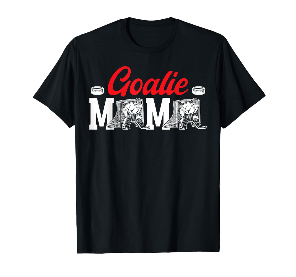 Ice Hockey Goalie Mama Ice Hockey T-Shirt - Minimalist Print for Adults - T-Shirt, Sweatshirt, Hoodie