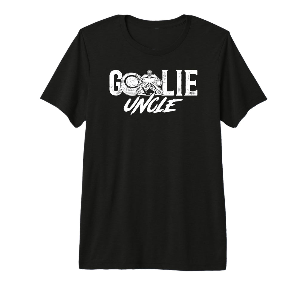 Mens Ice Hockey Goalie Uncle Hockey Keeper T-Shirt - Graphic Print Unisex - T-Shirt, Sweatshirt, Hoodie