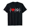 Morocco Soccer Funny Soccer Heartbeat T-Shirt - Unique Graphic for Adults - T-Shirt, Sweatshirt, Hoodie