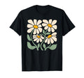 Daisy Flowers Minimal Floral T-Shirt - Fun Novelty Design Unisex - T-Shirt, Sweatshirt, Hoodie