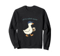 Goose Off To Watch Soccer Coffee Sweatshirt - Custom Art Print Men Women - T-Shirt, Sweatshirt, Hoodie