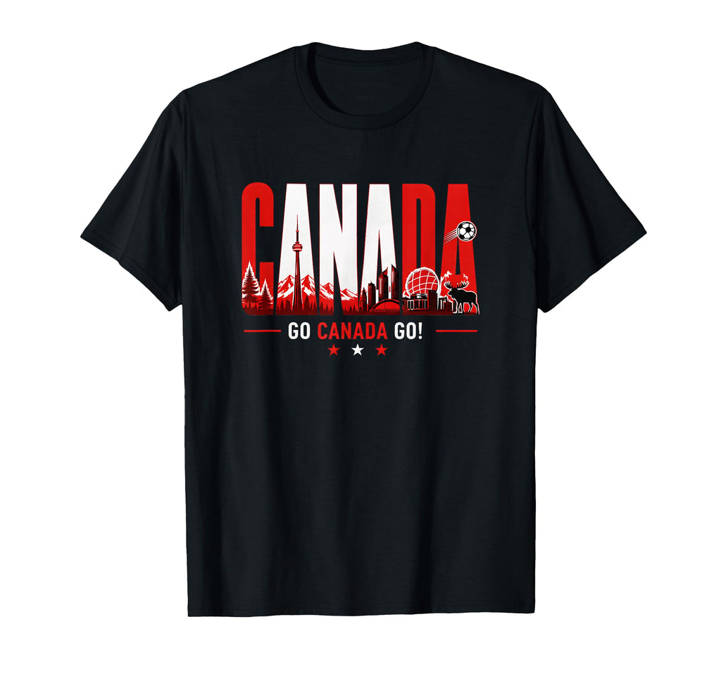 Canada Soccer Northern America Football T-Shirt - Unique Graphic Unisex - T-Shirt, Sweatshirt, Hoodie