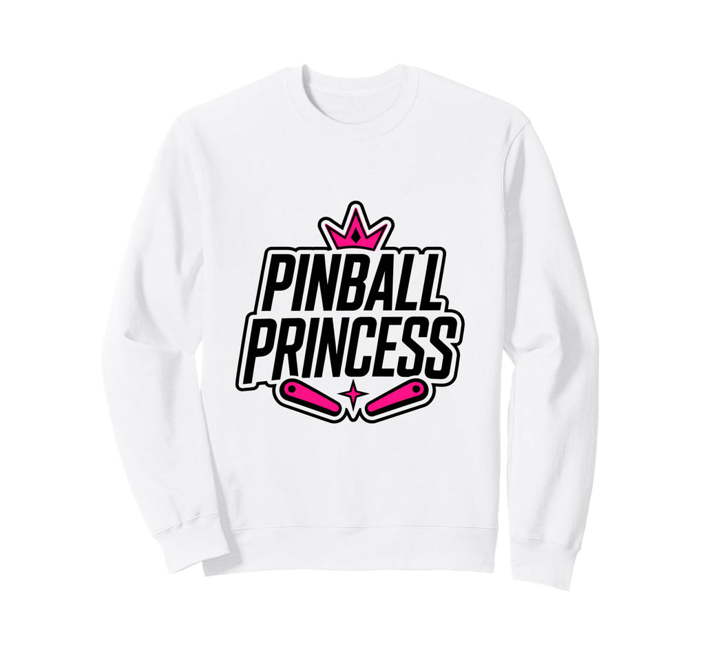 Pinball Princess Machines Funny Sweatshirt - Unique Graphic Men Women - T-Shirt, Sweatshirt, Hoodie