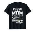Proud Mom Soccer Senior Class 2027 Graduate T-Shirt - Graphic Print Unisex - T-Shirt, Sweatshirt, Hoodie