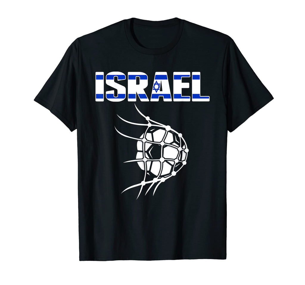 Israel Soccer Ball Net Goal T-Shirt - Casual Everyday Wear for Adults - T-Shirt, Sweatshirt, Hoodie