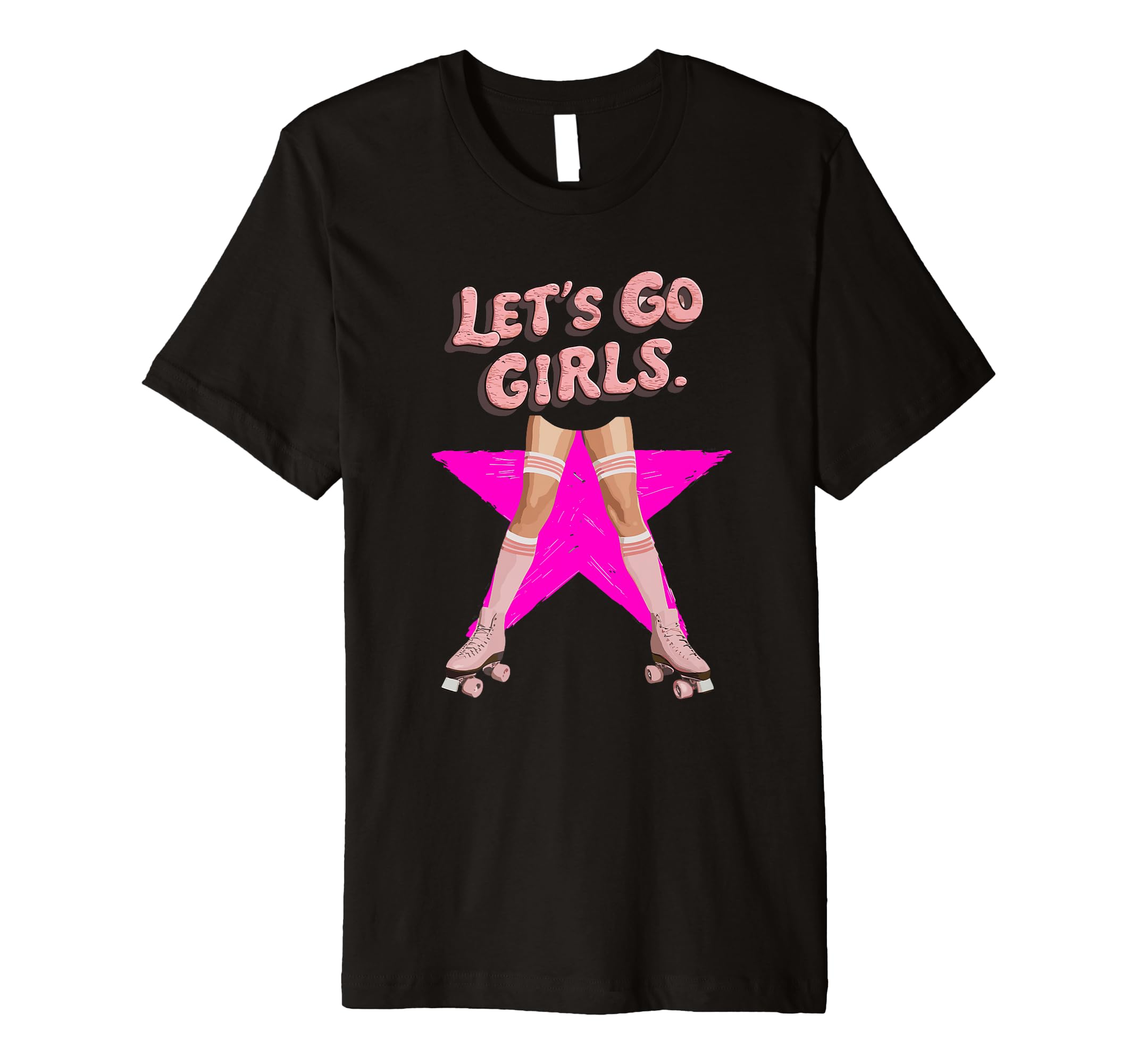 Roller Skates 80S T-Shirt - Unique Graphic for Adults - T-Shirt, Sweatshirt, Hoodie