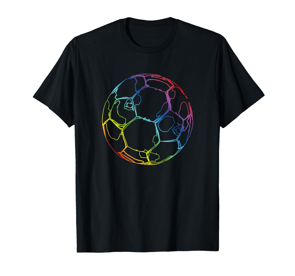 Soccer Ball Drawing Soccer Fans T-Shirt - Custom Art Print Unisex - T-Shirt, Sweatshirt, Hoodie