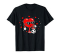 Soccer Playing Heart Character T-Shirt - Unique Graphic for Adults - T-Shirt, Sweatshirt, Hoodie