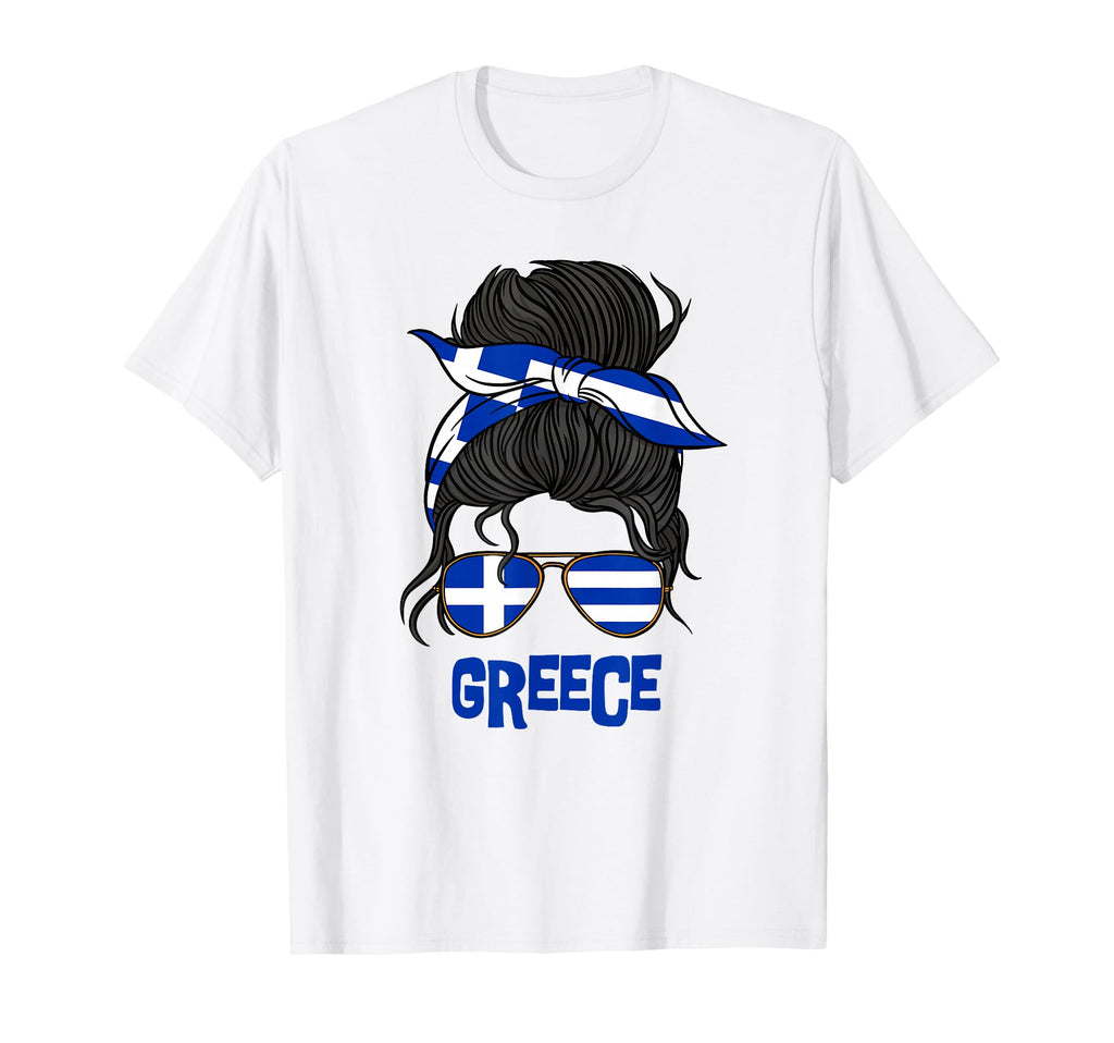 Greece Greek Flag Greece T-Shirt - Graphic Print Men Women - T-Shirt, Sweatshirt, Hoodie