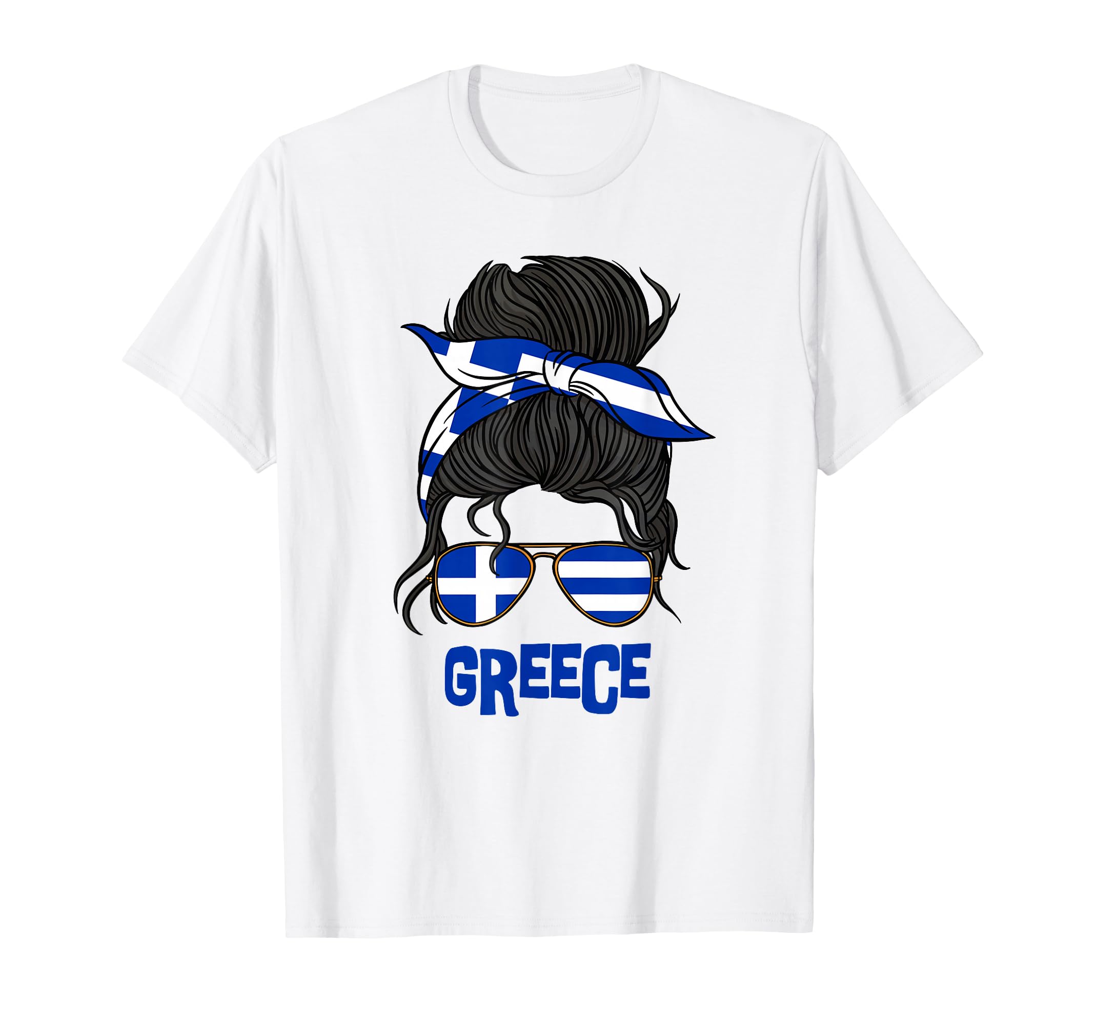 Greece Greek Flag Greece T-Shirt - Graphic Print Men Women - T-Shirt, Sweatshirt, Hoodie