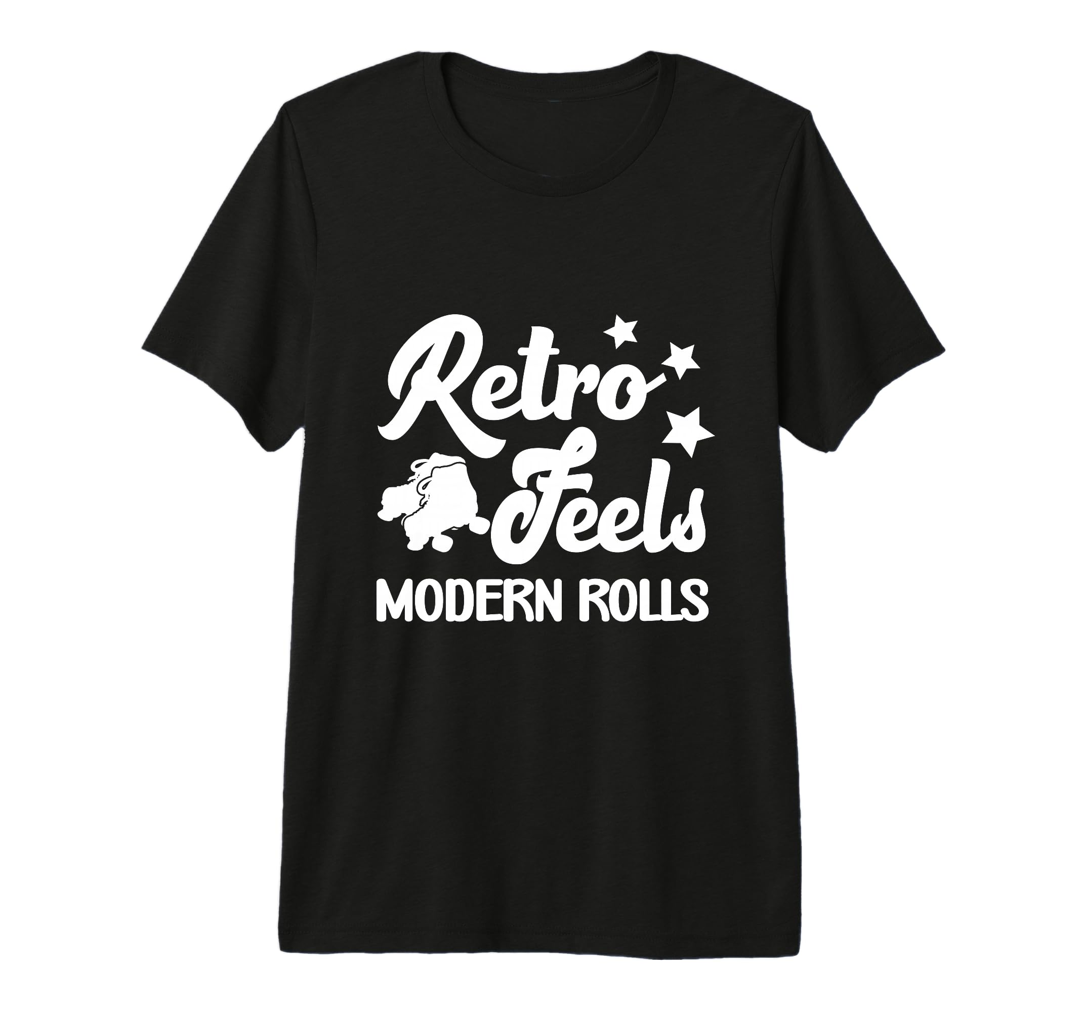 Roller Skates Feels Modern Rolls T-Shirt - Aesthetic Graphic for Adults - T-Shirt, Sweatshirt, Hoodie