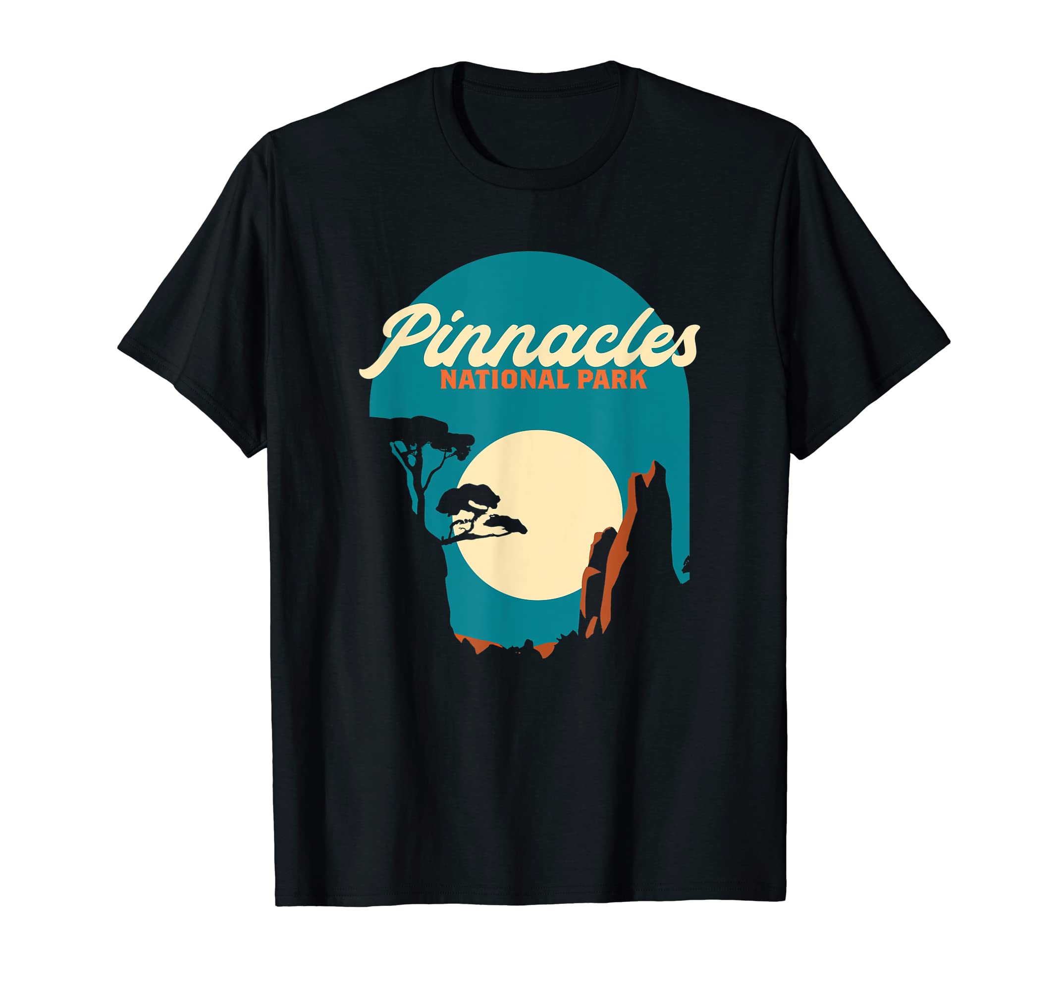 Pinnacles National Park 80S Night T-Shirt - Trendy Graphic Men Women - T-Shirt, Sweatshirt, Hoodie