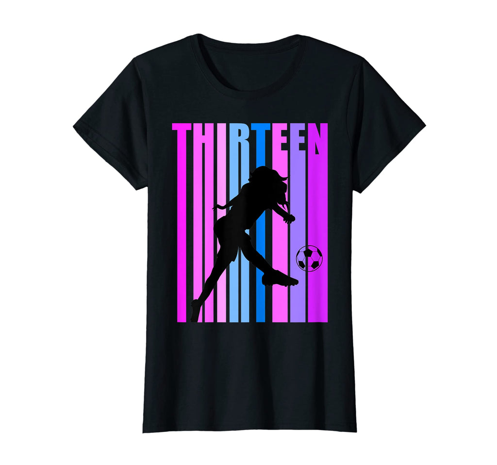 13Th Soccer Birthday Goals Score T-Shirt - Fun Novelty Design Men Women - T-Shirt, Sweatshirt, Hoodie