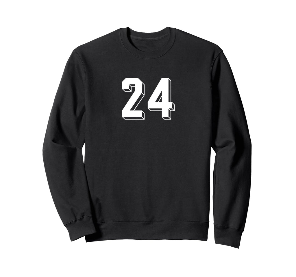 Number 24 80S 90S Soccer Team Sweatshirt - Streetwear Style for Adults - T-Shirt, Sweatshirt, Hoodie