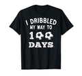 Funny I Dribbled My Way To 100 Days T-Shirt - Casual Everyday Wear Unisex - T-Shirt, Sweatshirt, Hoodie