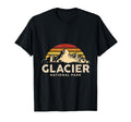Glacier National Park Souvenir Montana T-Shirt - Minimalist Print Unisex - T-Shirt, Sweatshirt, Hoodie
