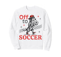 Dachshund Soccer Fan Funny Wiener Dog Sweatshirt - Trendy Graphic Unisex - T-Shirt, Sweatshirt, Hoodie
