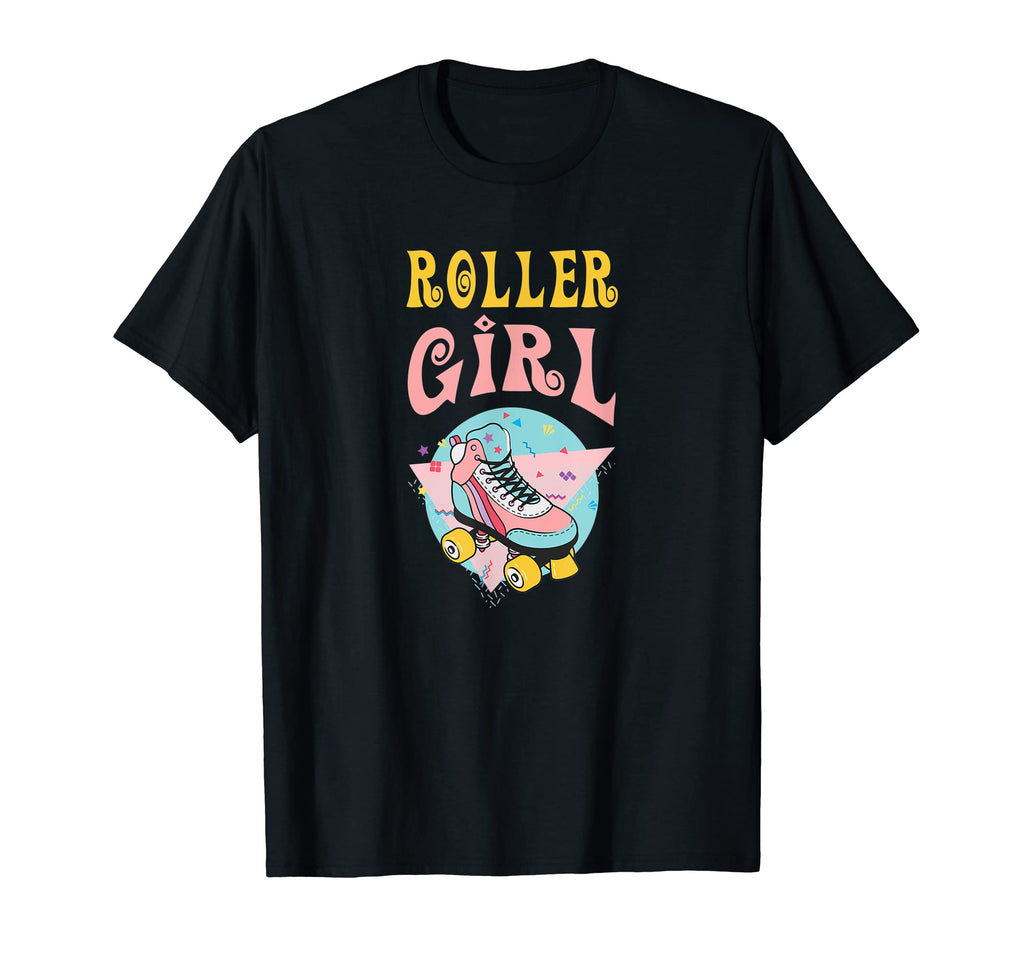 Roller 80S 90S Roller Skates T-Shirt - Custom Art Print Unisex - T-Shirt, Sweatshirt, Hoodie