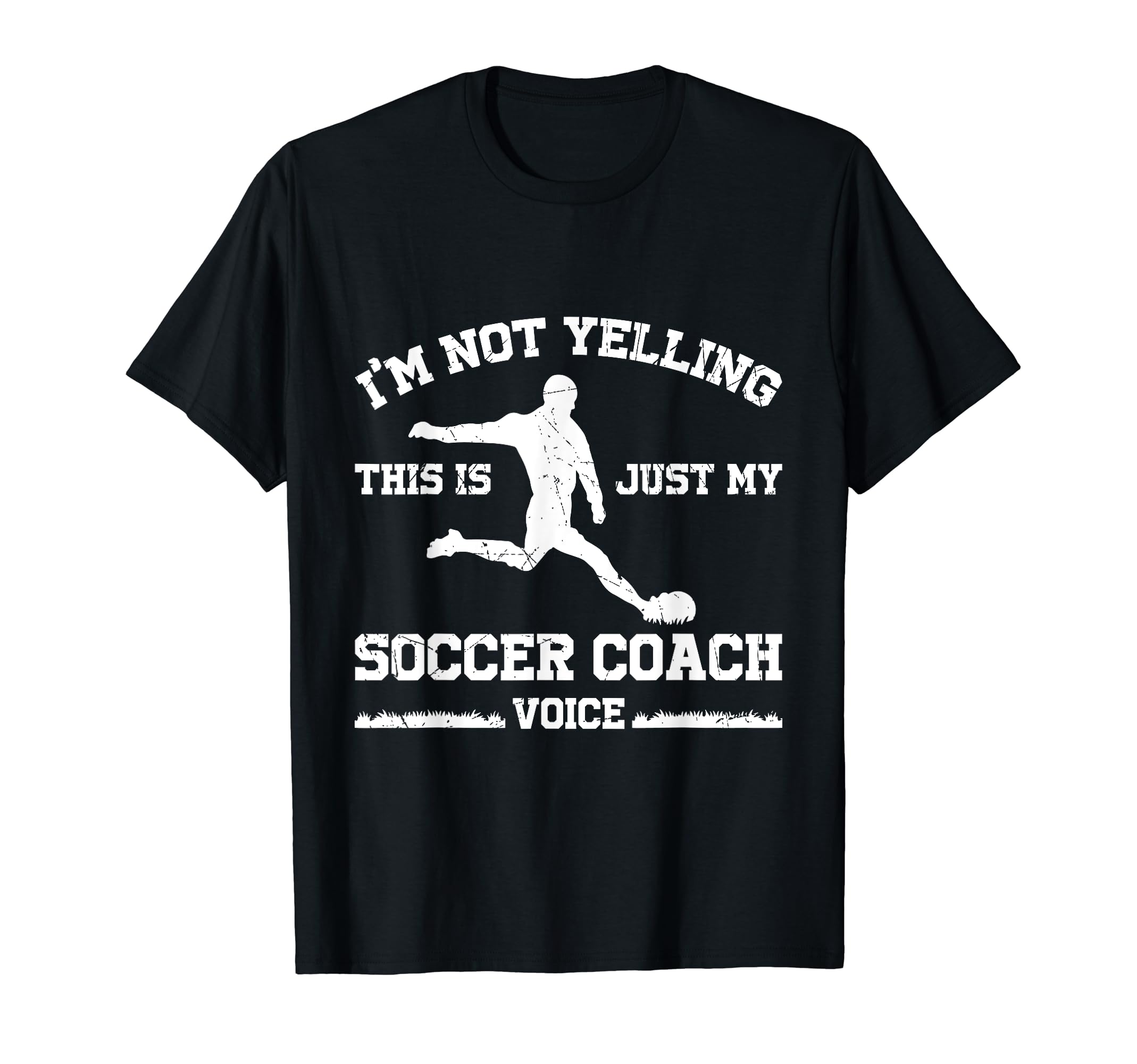 Trainer Coaching Soccer Coach Mom Dad Voice T-Shirt - Unique Graphic Unisex - T-Shirt, Sweatshirt, Hoodie
