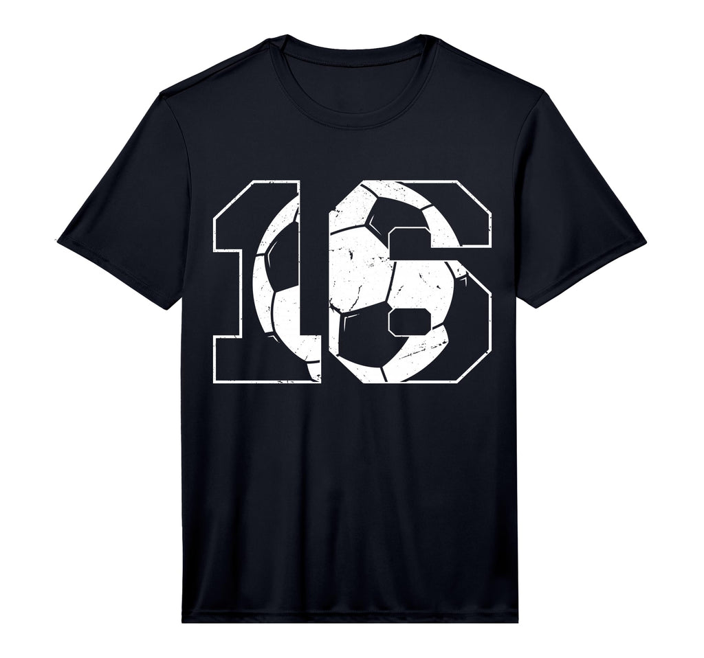 Mens 16Th Birthday Soccer Player T-Shirt - Aesthetic Graphic Men Women - T-Shirt, Sweatshirt, Hoodie