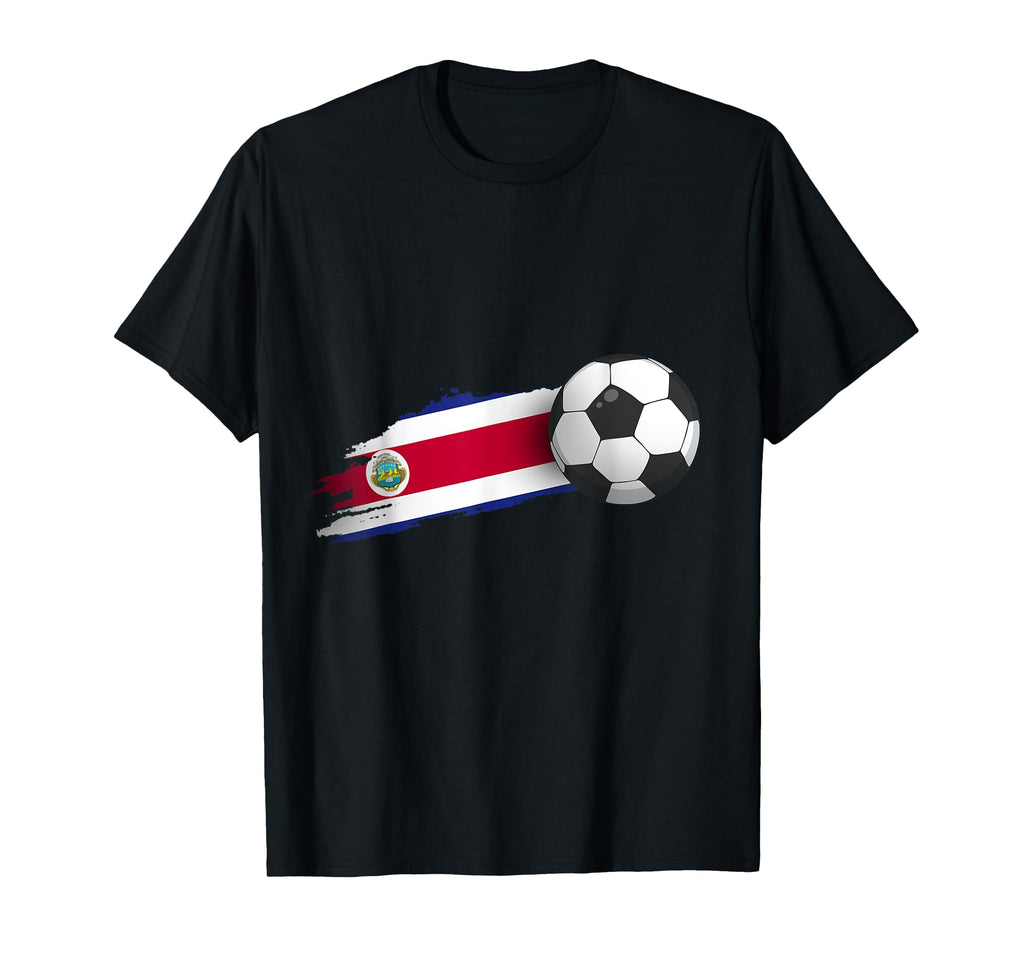 Costa Rica Soccer Ball T-Shirt - Fun Novelty Design for Adults - T-Shirt, Sweatshirt, Hoodie