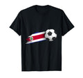 Costa Rica Soccer Ball T-Shirt - Fun Novelty Design for Adults - T-Shirt, Sweatshirt, Hoodie