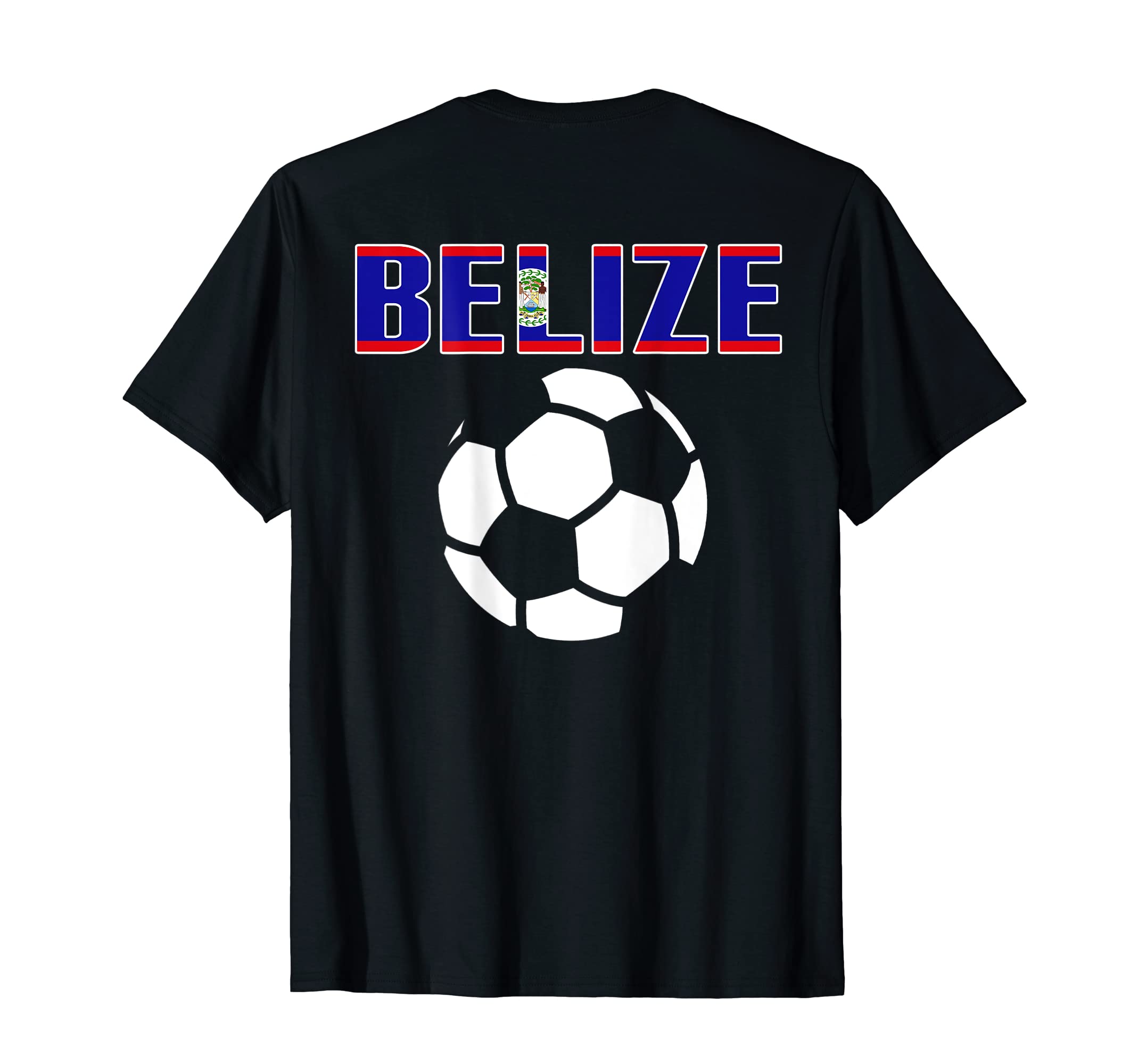 Proud Belize Soccer Lovers Jersey T-Shirt - Aesthetic Graphic Unisex - T-Shirt, Sweatshirt, Hoodie
