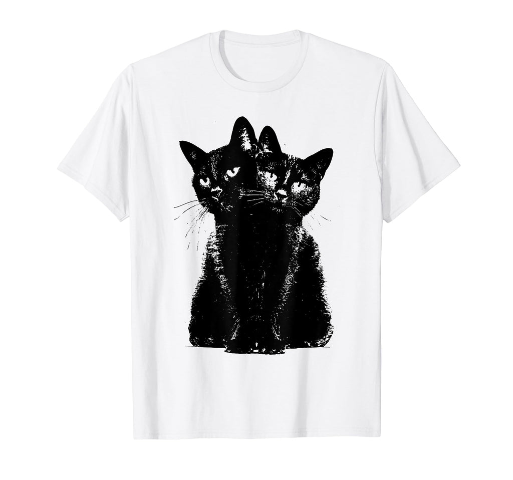 90S Grunge Cats Occult Y2K Punk T-Shirt - Fun Novelty Design for Adults - T-Shirt, Sweatshirt, Hoodie
