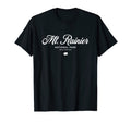 Mount Rainier National Park Washington T-Shirt - Custom Art Print Men Women - T-Shirt, Sweatshirt, Hoodie