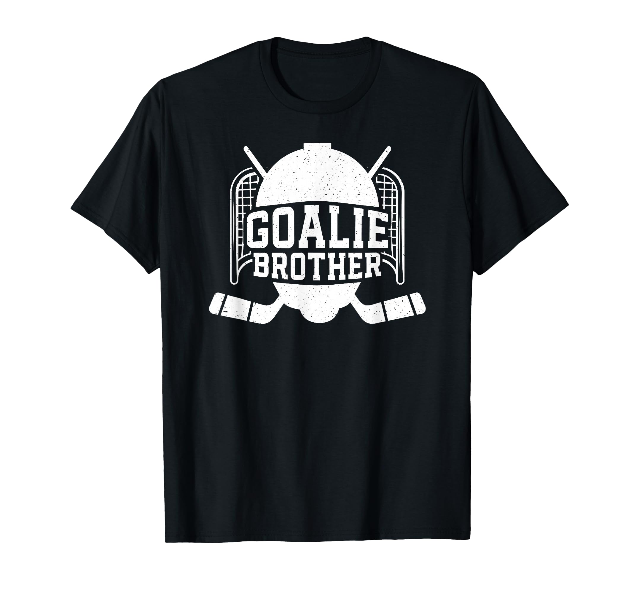 Ice Hockey Goalie Brother Hockey T-Shirt - Minimalist Print for Adults - T-Shirt, Sweatshirt, Hoodie