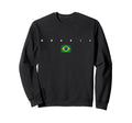Brazil Flag Pride Soccer Sweatshirt - Fun Novelty Design for Adults - T-Shirt, Sweatshirt, Hoodie