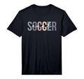 Mens Soccer Aunt Boho Aunt Soccer Player T-Shirt - Custom Art Print Unisex - T-Shirt, Sweatshirt, Hoodie