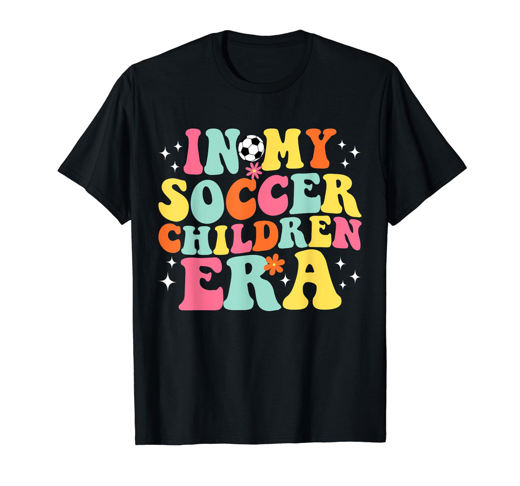 My Soccer Children Era Game Day Groovy T-Shirt - Minimalist Print Unisex - T-Shirt, Sweatshirt, Hoodie