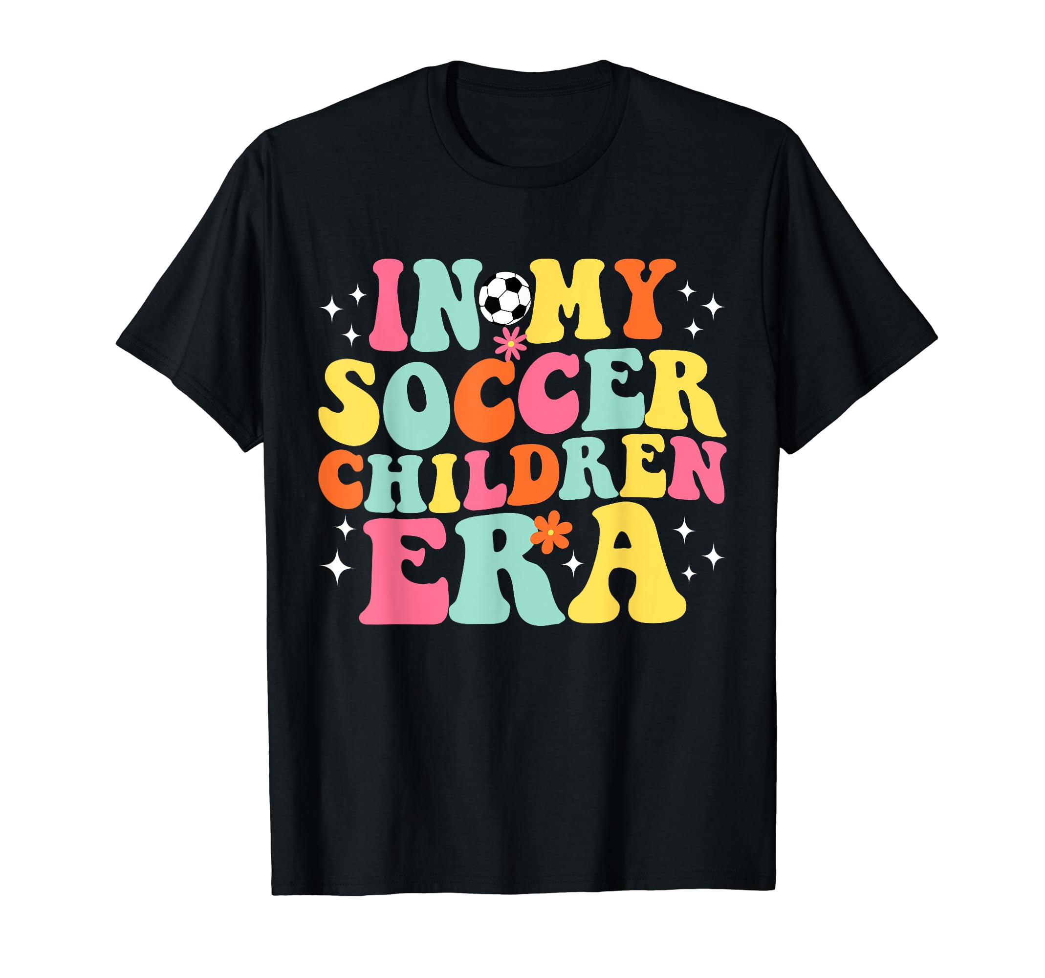 My Soccer Children Era Game Day Groovy T-Shirt - Minimalist Print Unisex - T-Shirt, Sweatshirt, Hoodie
