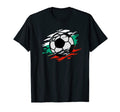 Bulgaria Football And Bulgarian Flag T-Shirt - Graphic Print Unisex - T-Shirt, Sweatshirt, Hoodie