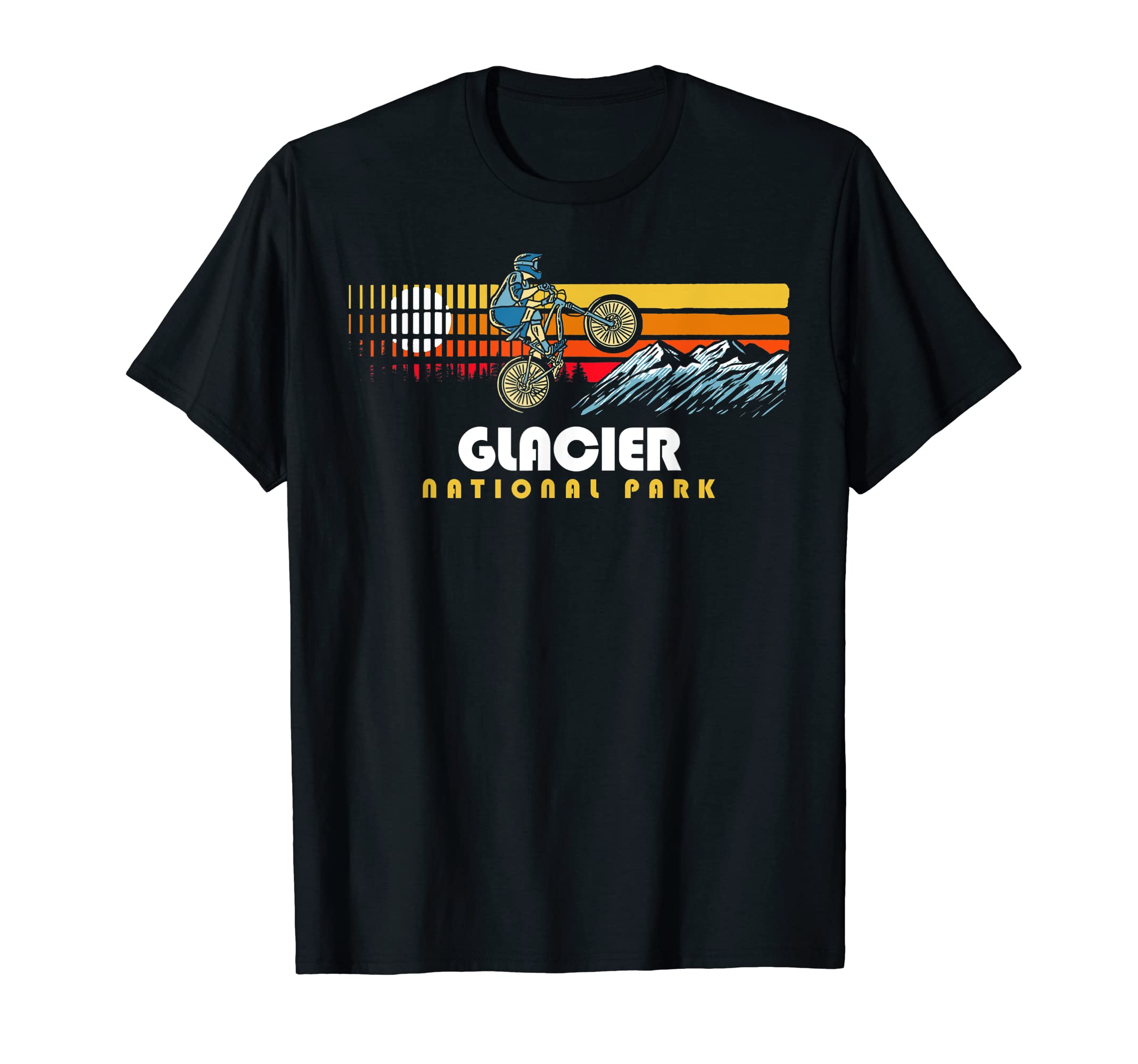 80S Glacier Bay National Park T-Shirt - Novelty Apparel for Adults - T-Shirt, Sweatshirt, Hoodie