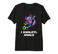 Soccer Mom Axolotl Funny Sports Pun Proud T-Shirt - Novelty Apparel Unisex - T-Shirt, Sweatshirt, Hoodie