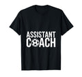 Assistant Coach Soccer Enthusiast T-Shirt - Aesthetic Graphic Unisex - T-Shirt, Sweatshirt, Hoodie