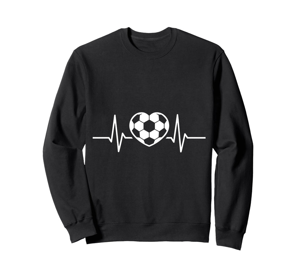 Soccer Heart Drawing Soccer Fans Sweatshirt - Custom Art Print Unisex - T-Shirt, Sweatshirt, Hoodie