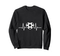 Soccer Heart Drawing Soccer Fans Sweatshirt - Custom Art Print Unisex - T-Shirt, Sweatshirt, Hoodie
