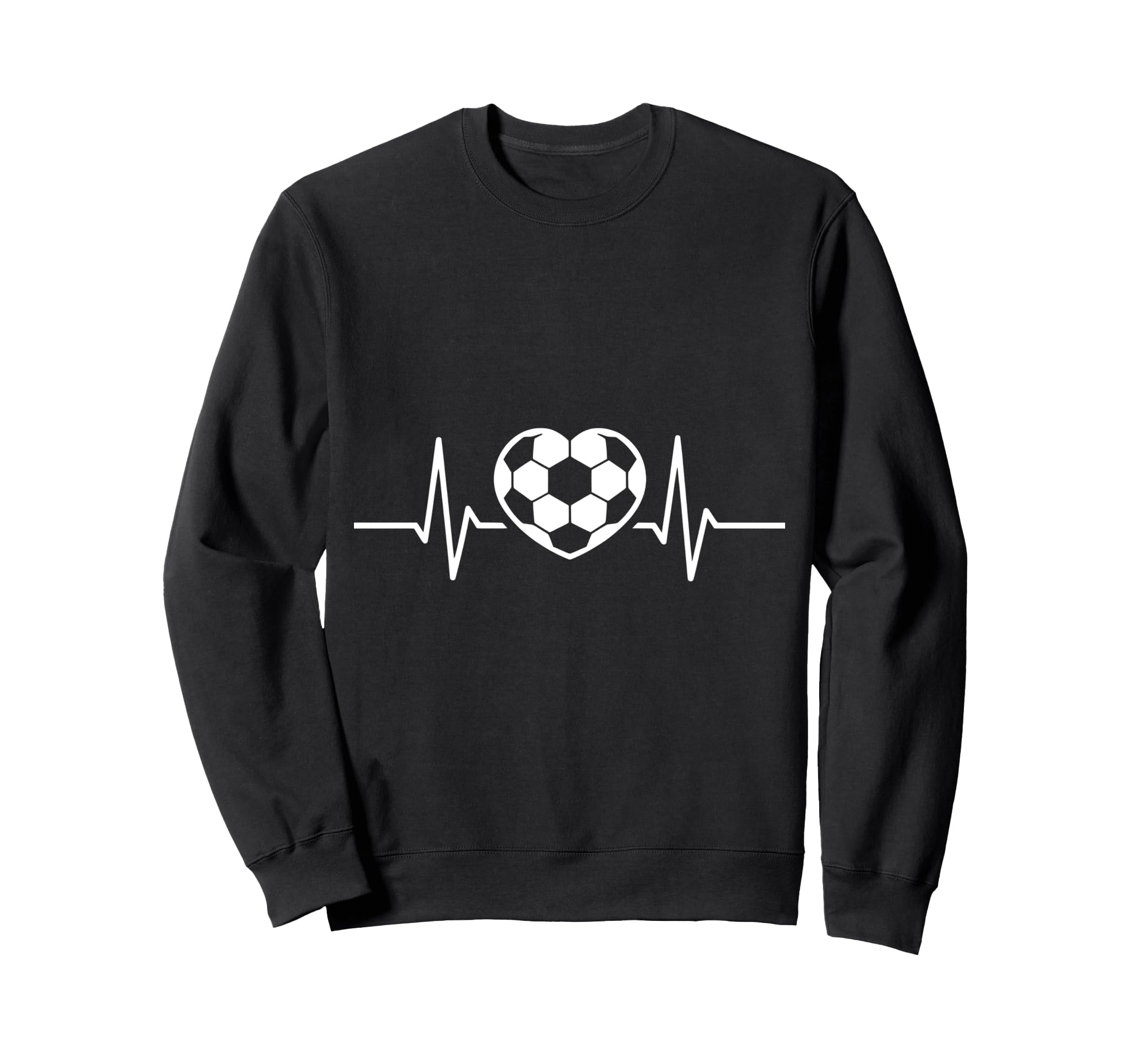 Soccer Heart Drawing Soccer Fans Sweatshirt - Custom Art Print Unisex - T-Shirt, Sweatshirt, Hoodie