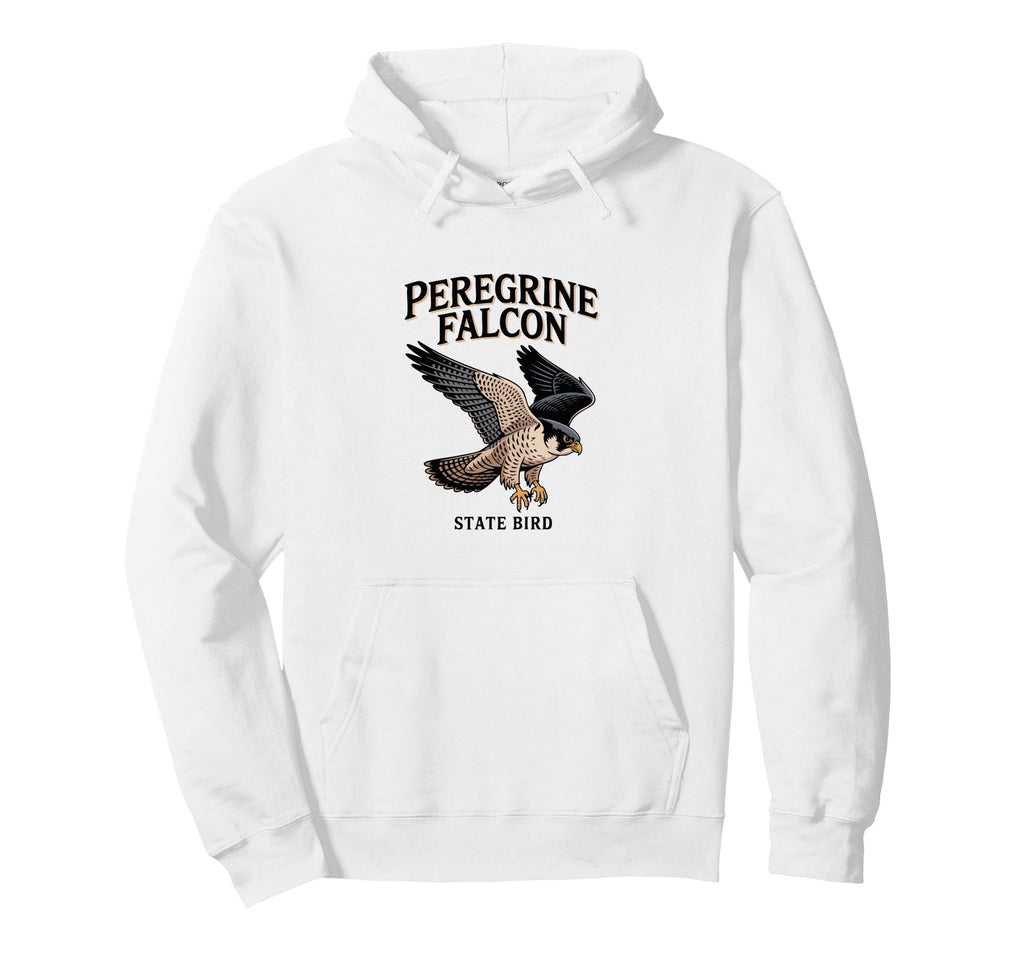 Mountain Raptor Birder Peregrine Falcon Hoodie - Novelty Apparel Men Women - T-Shirt, Sweatshirt, Hoodie