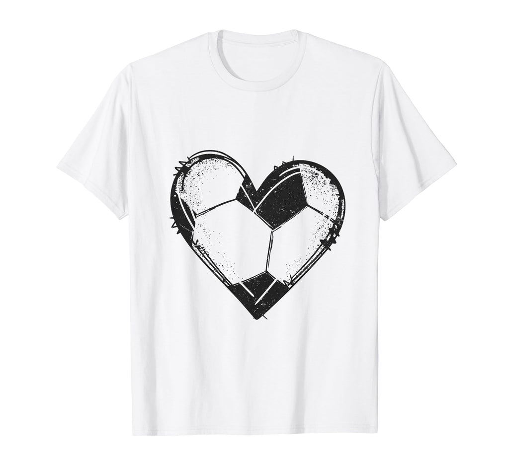 Soccer Heart Soccer Player Lover T-Shirt - Aesthetic Graphic Men Women - T-Shirt, Sweatshirt, Hoodie
