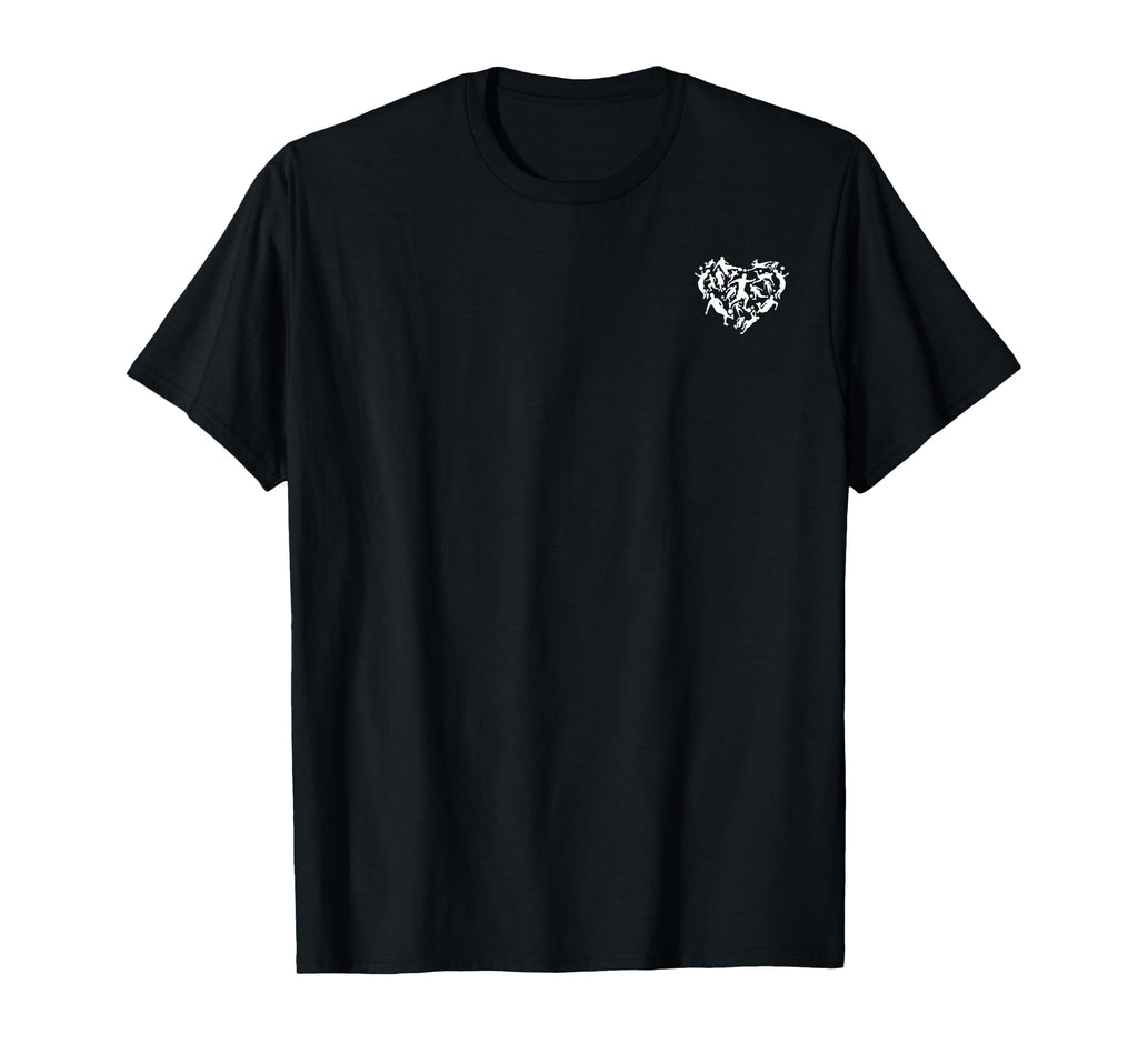 Soccer Heart Soccer Players Heart T-Shirt - Fun Novelty Design Men Women - T-Shirt, Sweatshirt, Hoodie