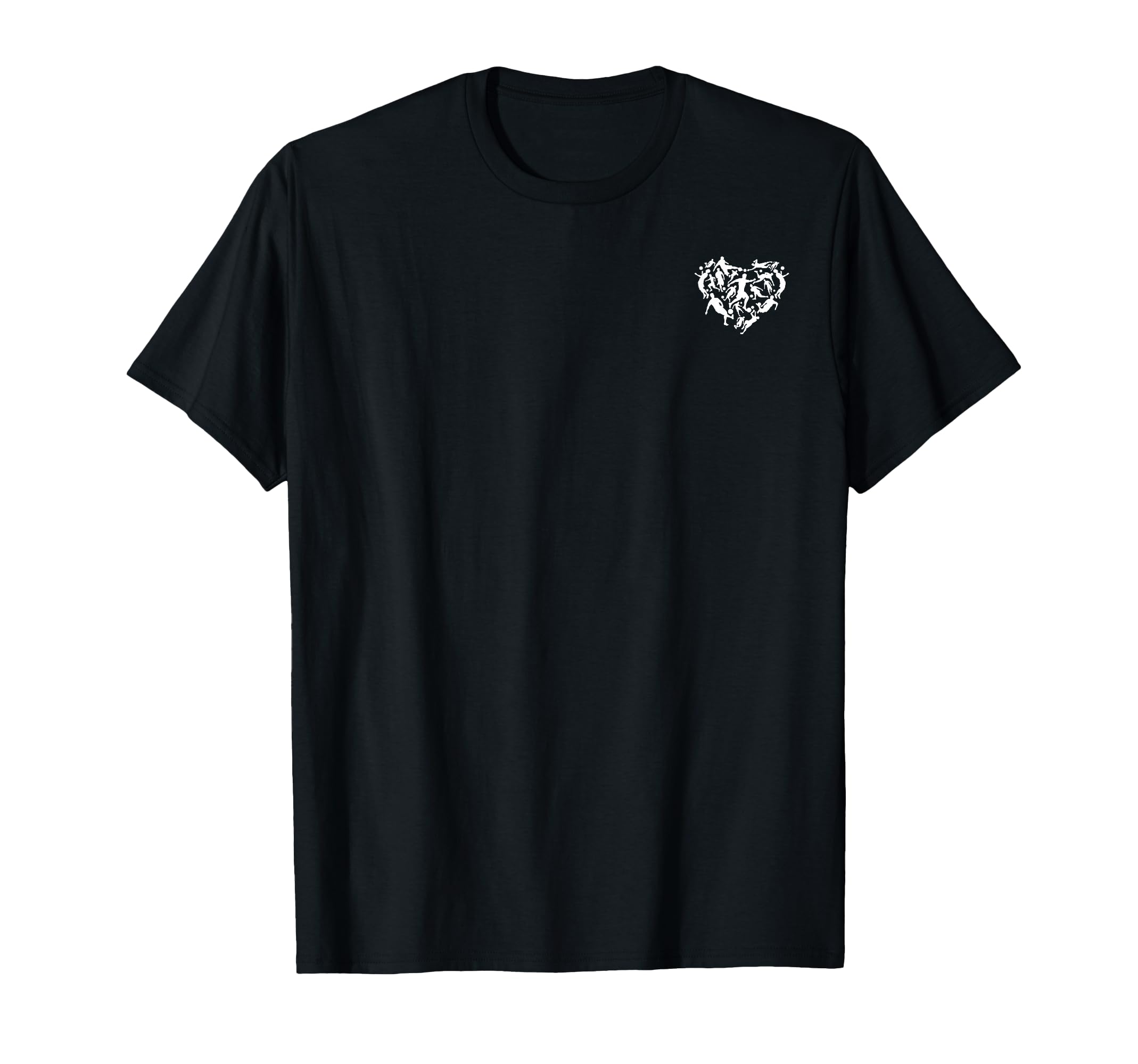 Soccer Heart Soccer Players Heart T-Shirt - Fun Novelty Design Men Women - T-Shirt, Sweatshirt, Hoodie