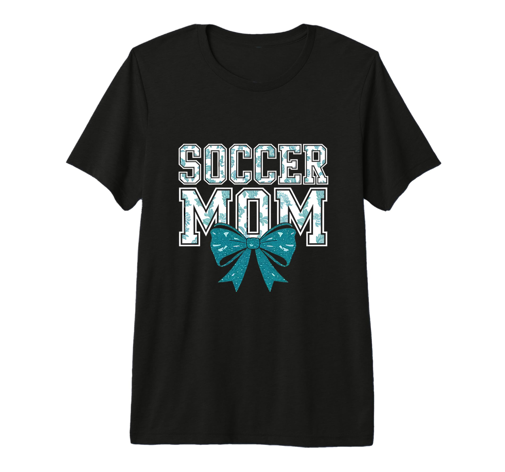 Soccer Mom Coquette Bow Mothers T-Shirt - Casual Everyday Wear Men Women - T-Shirt, Sweatshirt, Hoodie