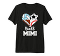 Ball Mimi Soccer Football Baseball T-Shirt - Minimalist Print for Adults - T-Shirt, Sweatshirt, Hoodie
